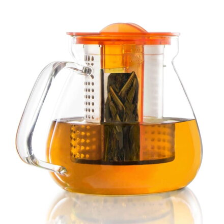 Čajník - skleněná konvice na čaj Finum Tea Control™ 1 L