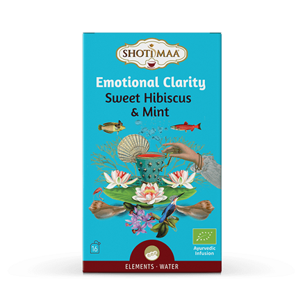 Emotional Clarity - Emocionální detox (voda) čajová směs s ibiškem a mátou 16x2g