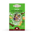 Loving - Zelený čaj, pomeranč a skořice čajová směs pro 4 čakru 16x2g
